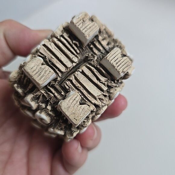 Llama Alpaca Artesania Rinconada Vtg Pair Mom Baby Art Pottery Figurines Retired - Picture 11 of 14